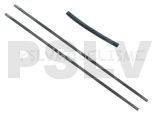 LX0481  Lynx Heli Innovations MCPX BL CF Solid Tail Boom Set 2pcs  